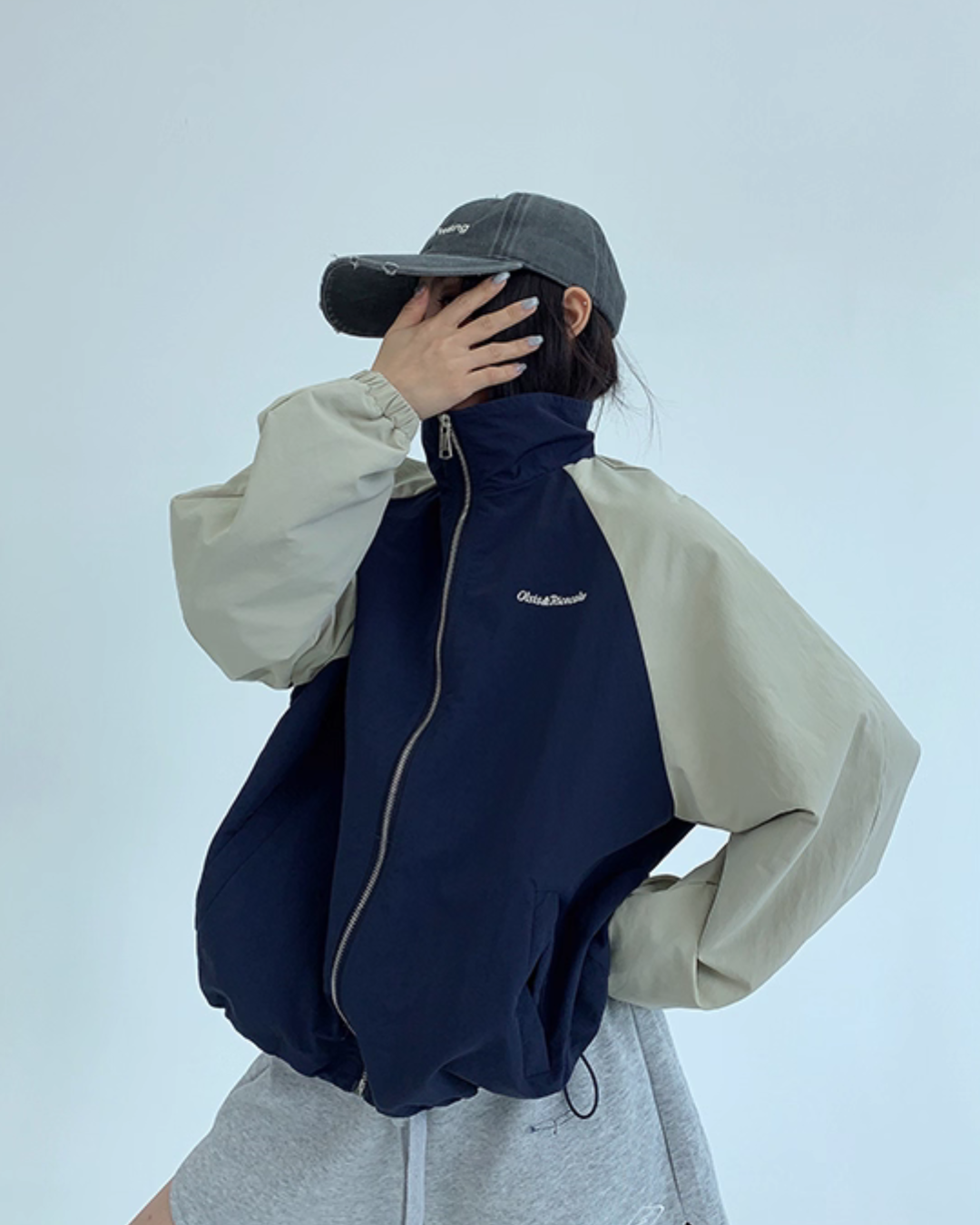 Stand Neck Track Jacket  YLS0899