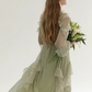 Mint Green French Dress SNT0003