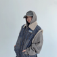 Vintage Denim Sherpa Vest YLS0998