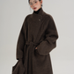 Stand Collar Wool Coat SRS0370
