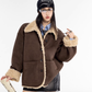 Stand Collar Mouton Coat ICM0106