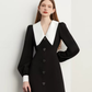 Big Collar Heart Button Dress DPY0072