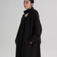 Tie Collar Long Coat SRS0384