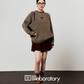 Star Logo Mock Neck Top/Pleated Skirt LLA0568