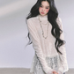 Mock neck Long Sleeve Hollow Top LAS0040