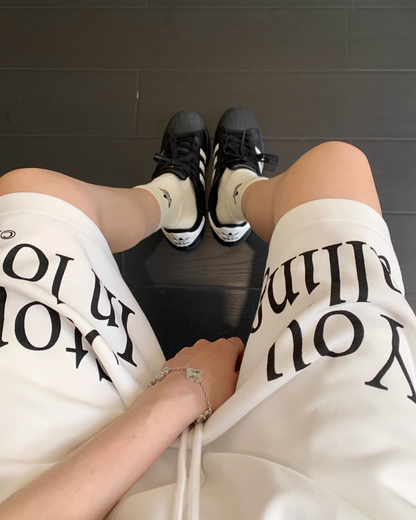 Logo Casual Shorts YLS0296