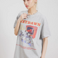 Dog Graphic Logo Print T-Shirt NXD0010