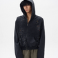 Sequin Compact Zip Hoodie WLS0001