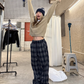 Paid Wide Pants CYE0079