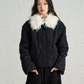 Collar Boa Quilted Jacket TKC0001