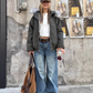Washed Wide Denim Pants CYE0024