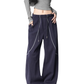 Color Contrast Stitch Sweat Pants ICM0105