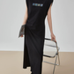 One-Point Logo Long Dress FER0307