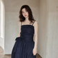 West Ribbon Cotton Dress SMS0003