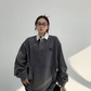 One Point Polo Sweatshirt YLS0732