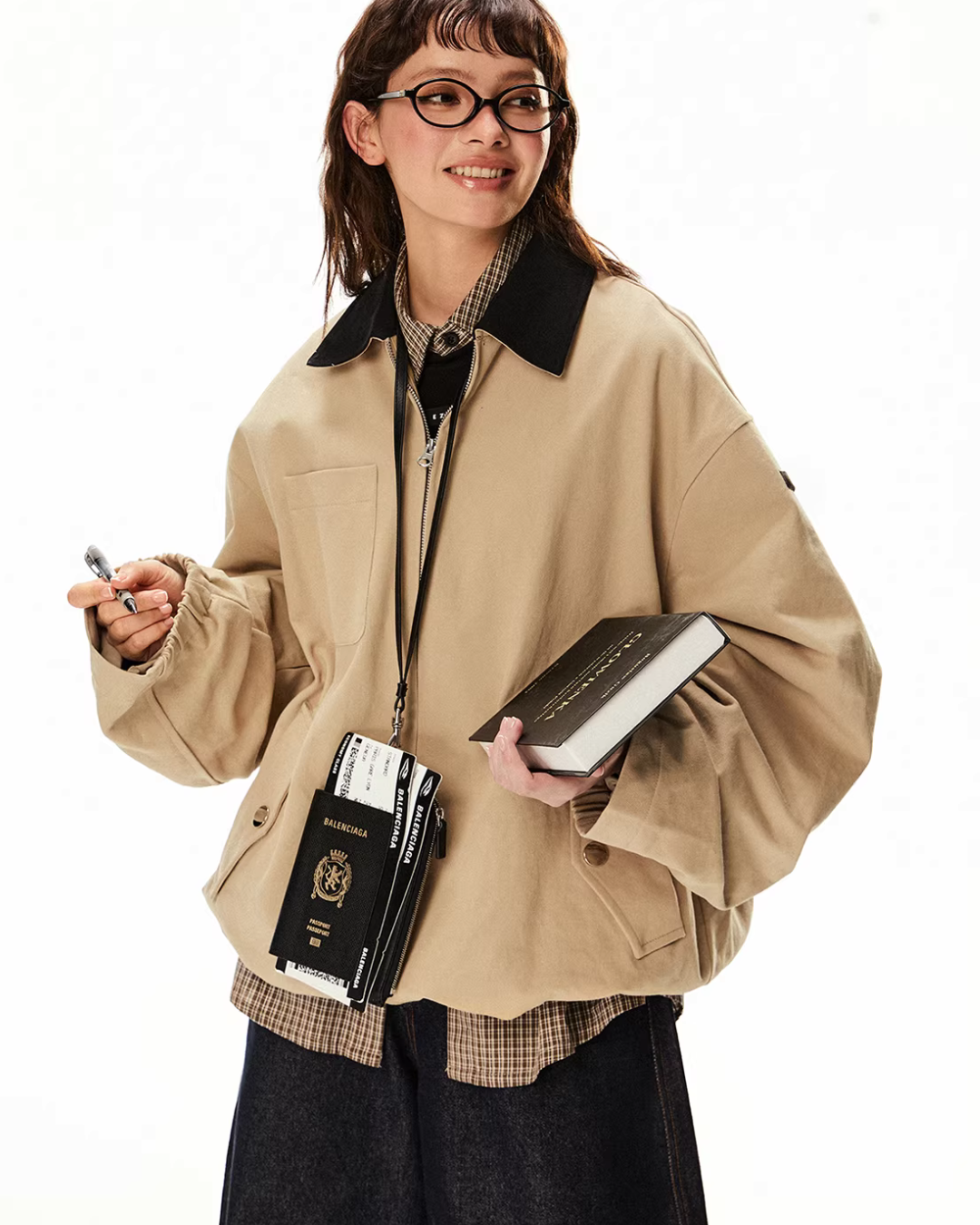 Vintage Style Work Blouson EZK0090