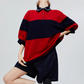Oversized Polo Shirt Knit FER0255