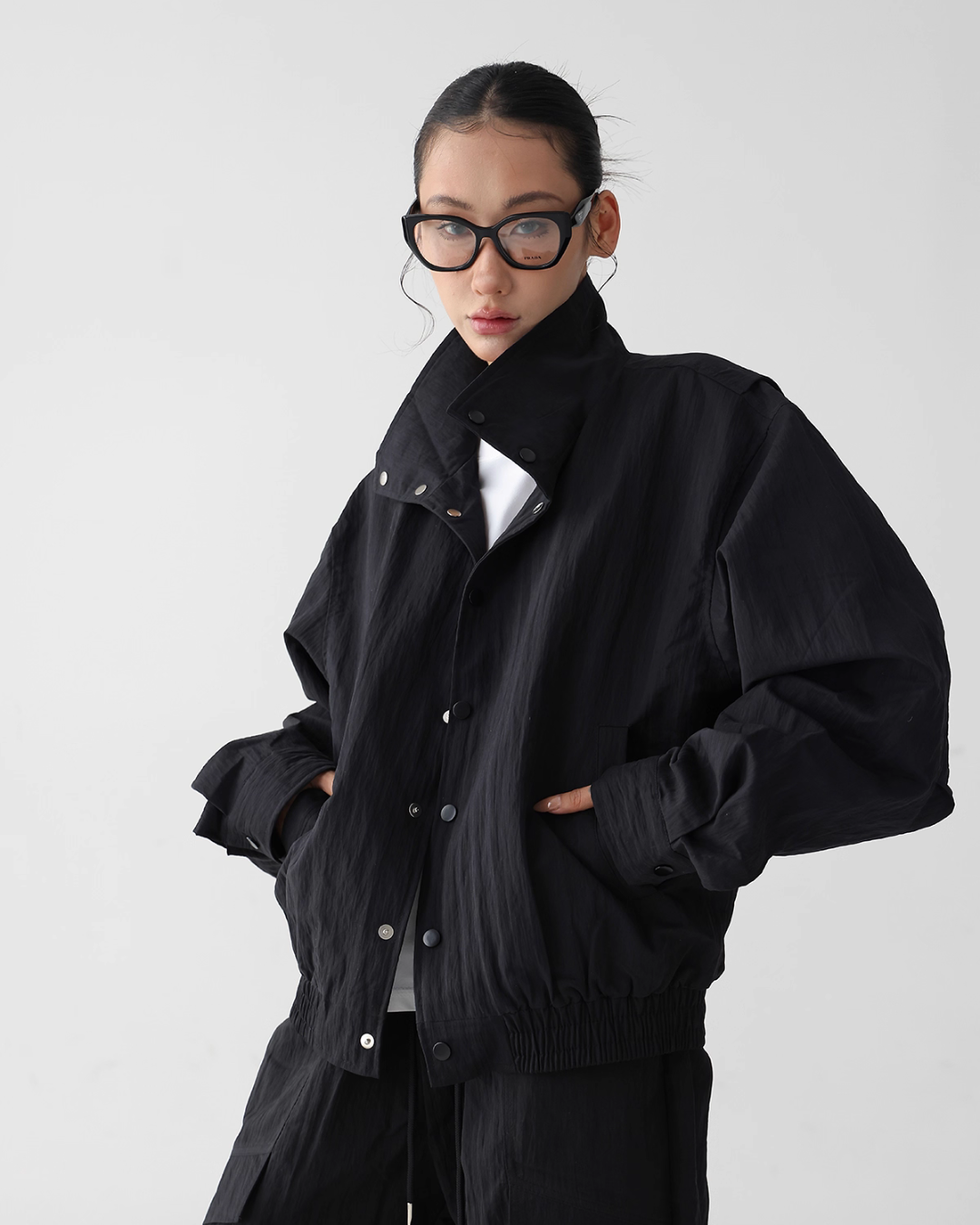 Nylon Casual Jacket / Nylon Wide Pants  ACS0270