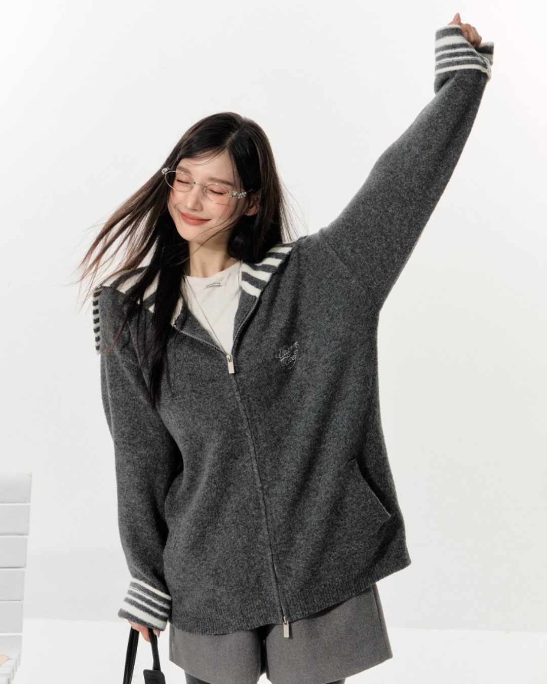 Border Collar Jacket / Wide Pants / Half Pants ELS0004