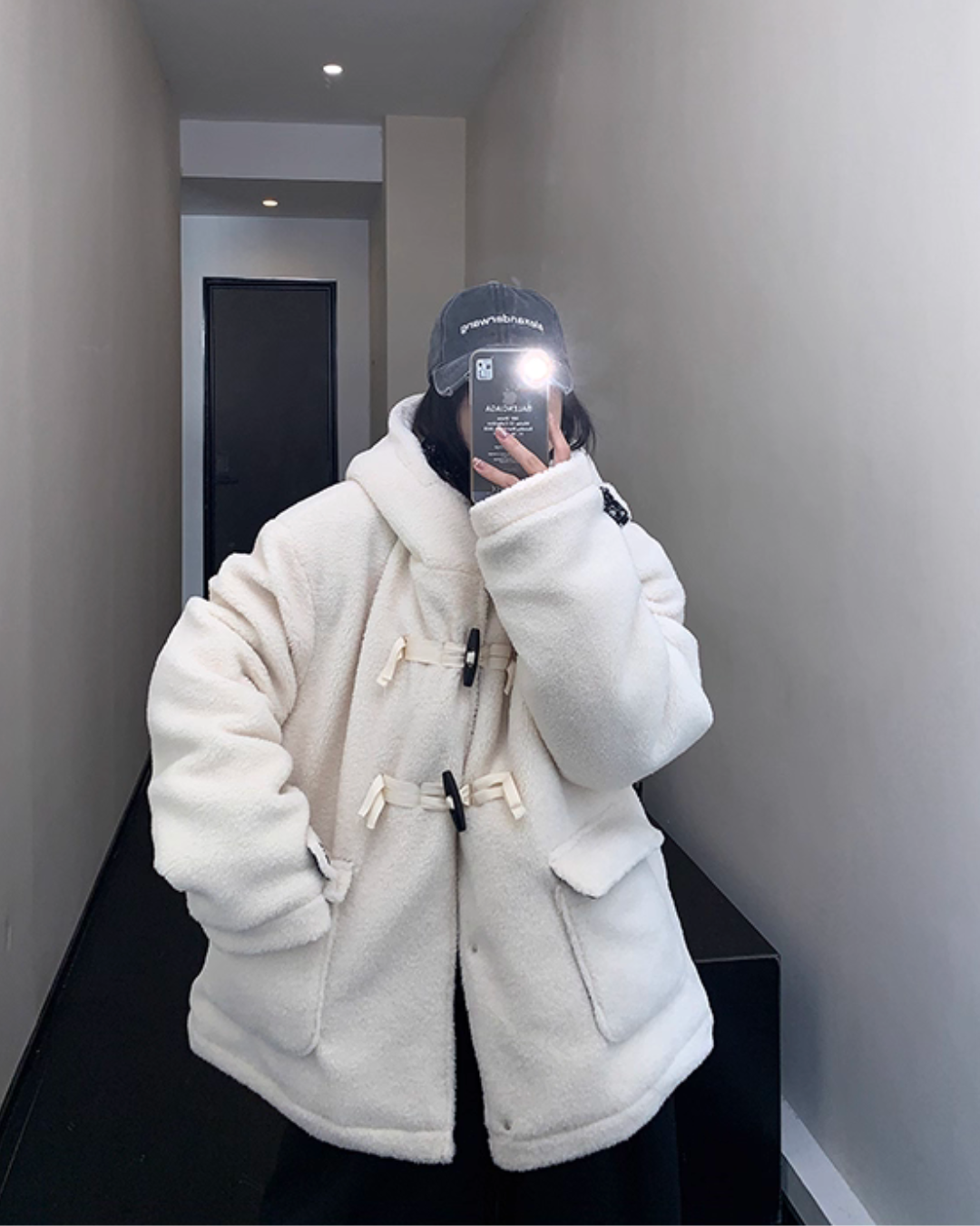 Fluffy Duffle Coat YLS0973