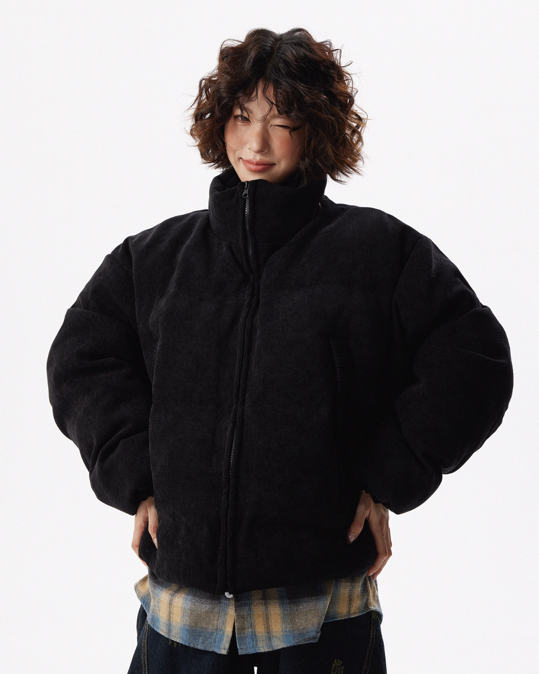 Stand Collar Down Jacket HGX0035