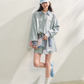 Paid Collar Polo Knit / Mini Skirt ASG0072