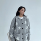 Star-Patterned Knit Cardigan YLS0952