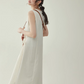Natural Sleeveless Dress AMU0040