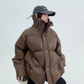 High Neck Volume Down Coat YLS0653