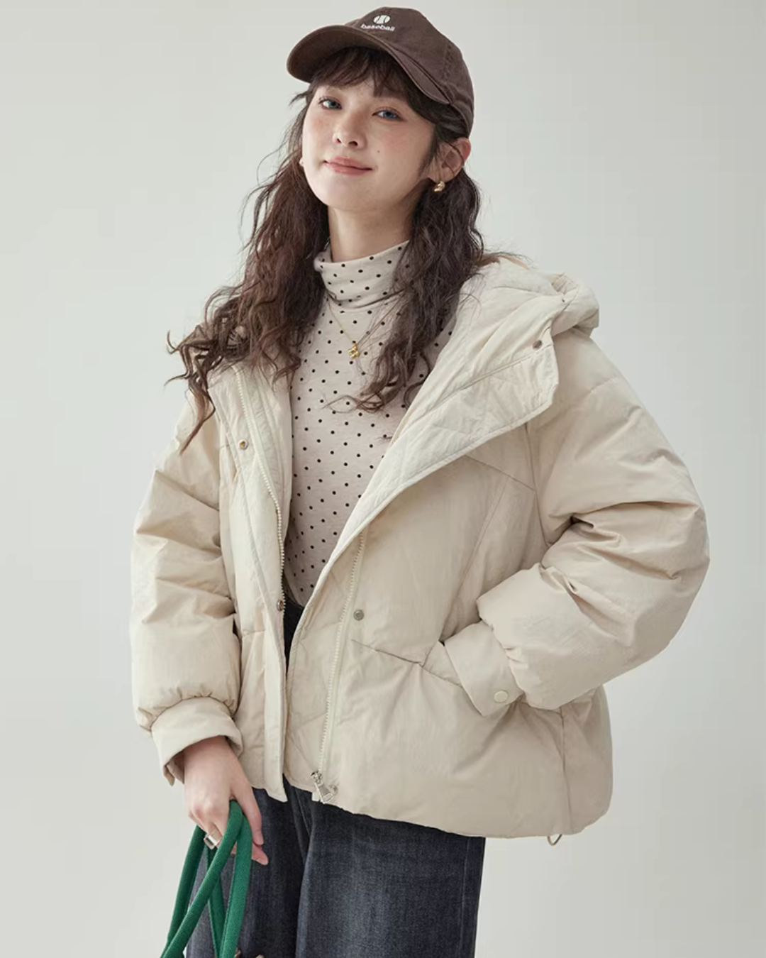 Hood Duck Down Jacket AMU0047