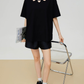 Heart Cutout Short Sleeve T-Shirt FER0316