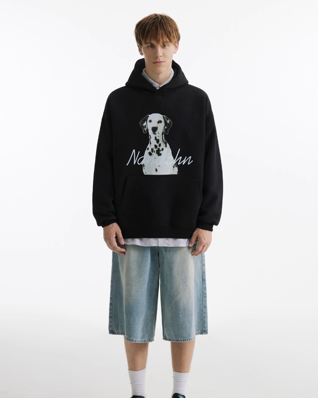 Dog Print Sweatshirt Hoodie NDC0006
