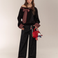 Paid Ribbon One-Shoulder Top ASG0056