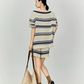Openwork Knit Summer Top / Short Pants FER0355