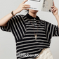 Border Pattern Polo Shirt LLA0474