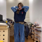 Pullover Raglan Sweater Knit CYE0091