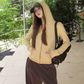 Rib Zip-Up Slim Hoodie WWP0014
