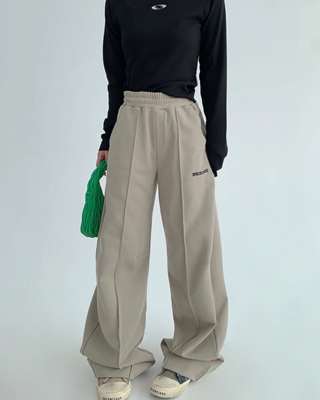 Drape Casual Wide Pants  YLS0948