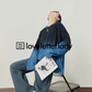 Crewneck Blue Gradient Knit LLA0411