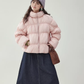 Stand Collar Fluffy Down Jacket AMU0043