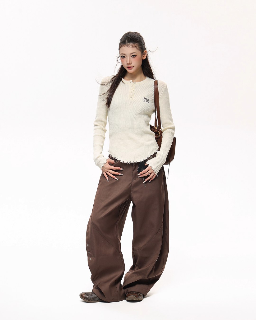 Half-Button Tight Top ACS0296
