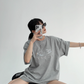 Oval Logo Loose T-Shirt YLS0271