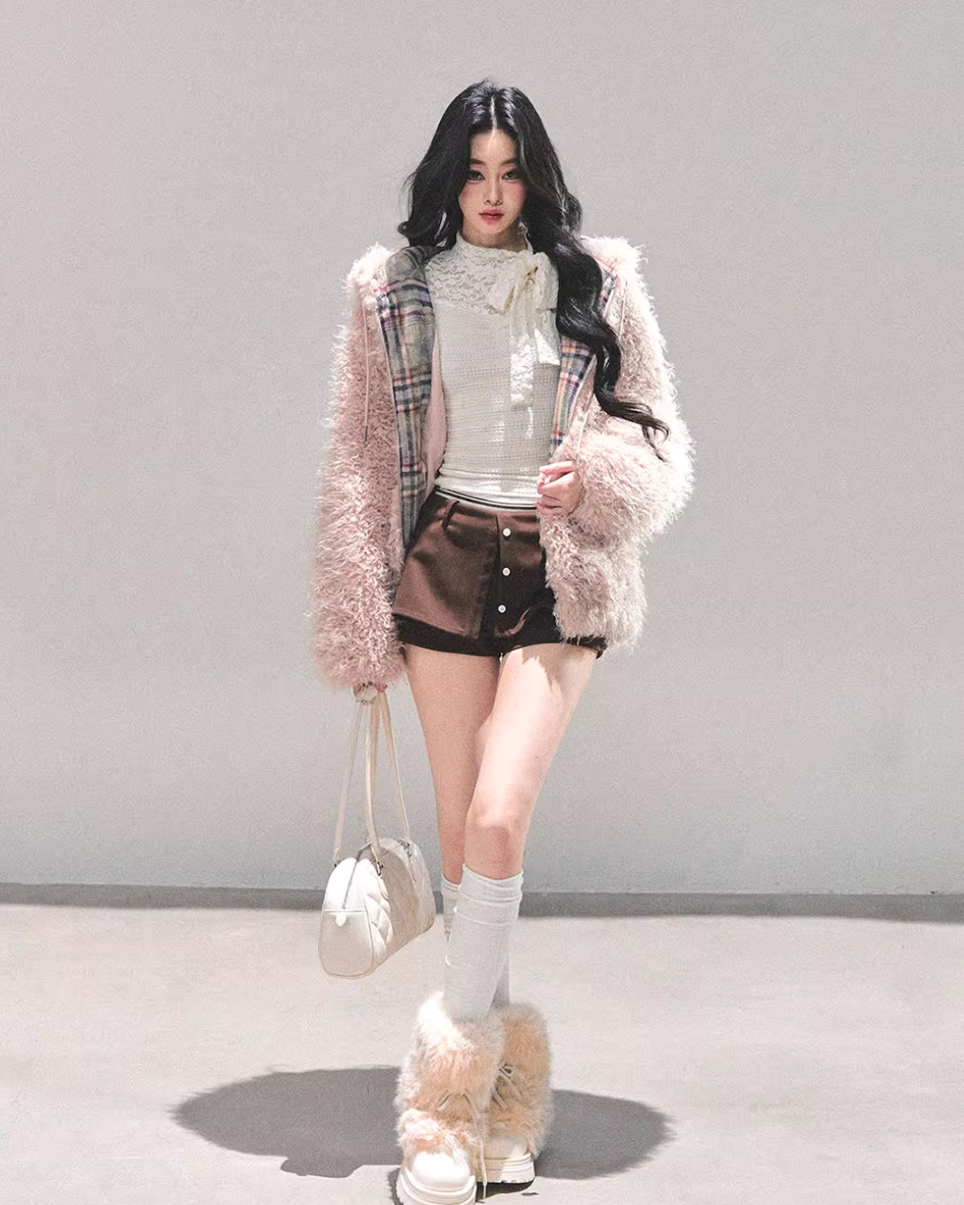 Fluffy Fur Blouson LAS0050