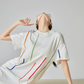 3D Embroidery T-Shirt Dress FER0185