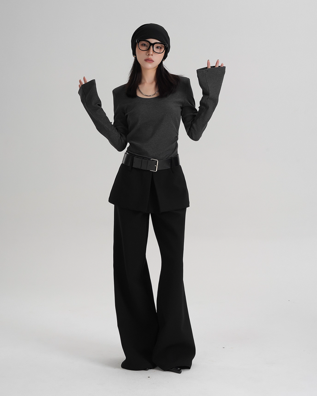 High Waist Skirt Pants SRS0356