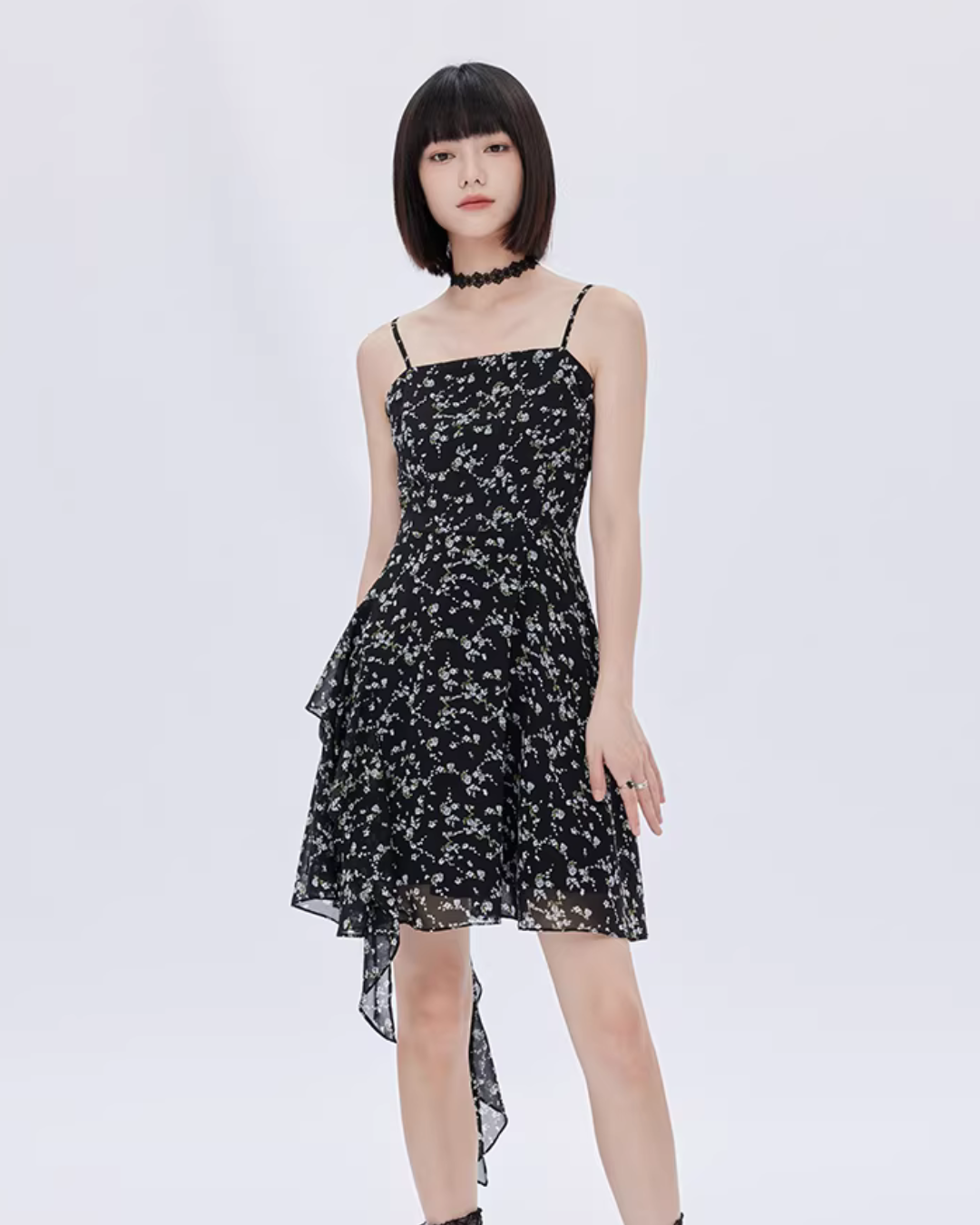 Floral Print Camisole Dress SHN0048