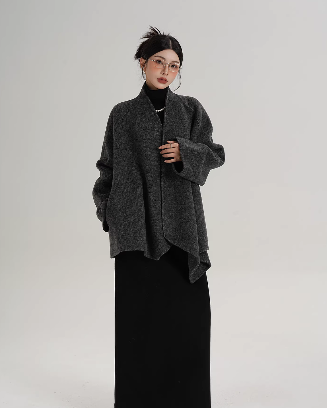 Wool Gown Jacket SRS0397
