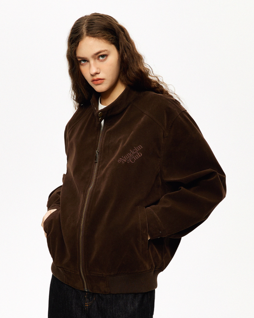 Retro Suede Simple Jacket NDC0011