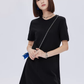 Crew Neck T-Shirt Short Dress SHN0010