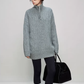 Half-Zip Cable Knit TEO0007
